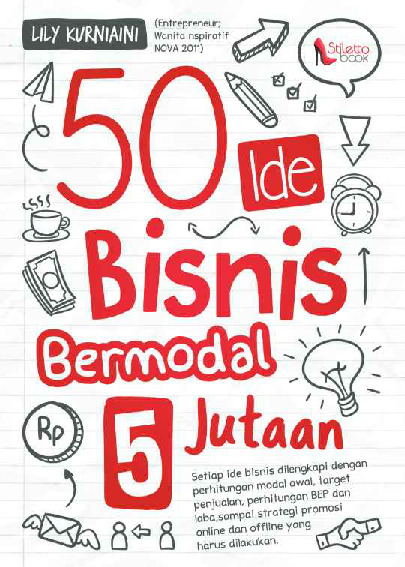 Sampul buku 50 Ide Bisnis Bermod...